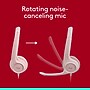 Logitech H390 USB-A Stereo Phone & Computer Headset, Rose (981-001280)~#|#~B2D85FC8-4D82-491A-9A395D463B55DFE2_sc7