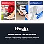 WypAll PowerClean X80 Cloth Cleaning Wipers, 16.8" x 12.5", Red, 475 Sheets/Roll (41055)~#|#~B2DC7F13-73C3-4E38-A7506BBFE59DDF78_sc7
