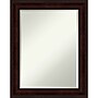Amanti Art Coffee Bean Brown Frame Wall Mirror, 29.25" x 23.25" (A42674960821)~#|#~B2DD108F-5381-44E2-ABDE68D65F94F761_sc7