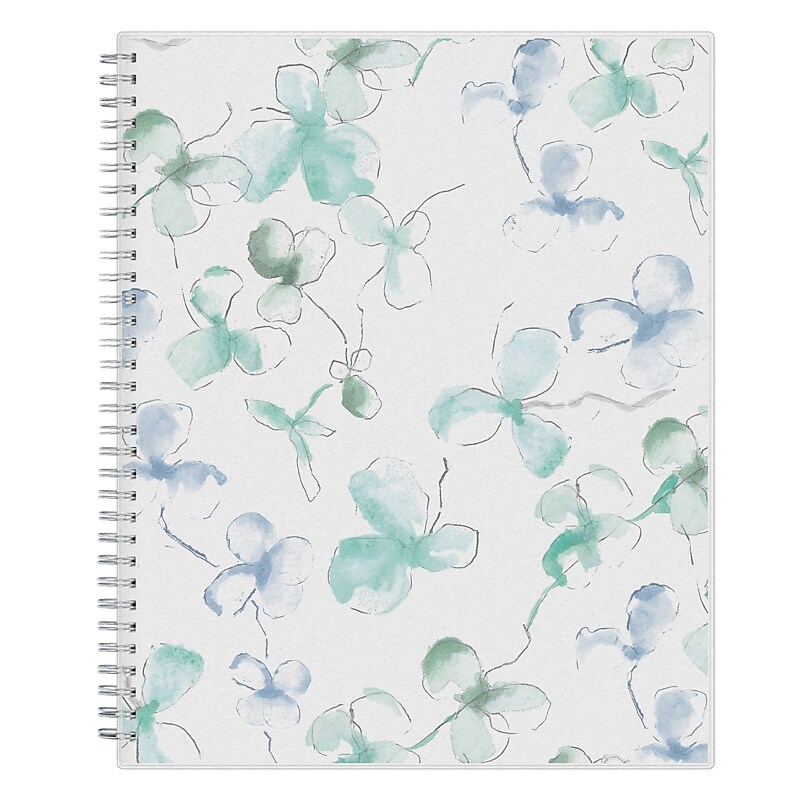 2026 Blue Sky Lindley 8.5" x 11" Calendar Year Weekly & Monthly Planner, Plastic Cover, Multicolored (100654-26) image 1
