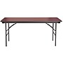 ICEBERG OfficeWorks 18" x 60" Laminate Folding Table, Mahogany (55274)~#|#~B2E10FFD-2A05-482D-B1C98F99CA5855CD_sc7