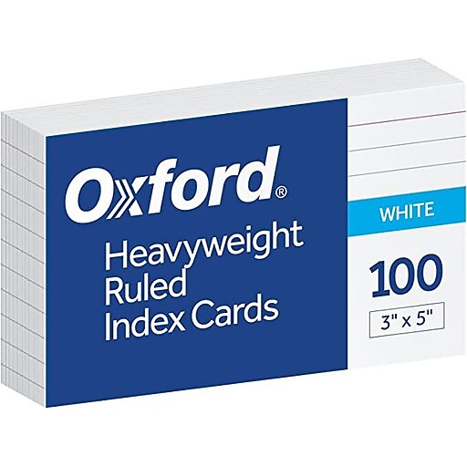 oxford index card binder refills Refills, White, 2 Hole Punched, 50/PK (73571): Binders & Binder Accessories Each binder includes 50 pre Oxford Index Cards Refills |