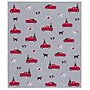 Safavieh Holiday Collection 4'-2" x 5'-0" Dasher Throw, Grey/Red (HOL2016A-5060)~#|#~B2EA4DD0-7833-4EE4-A768FCA37B98AA53_sc7