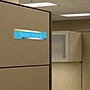 Deflecto School Name Plate, 8.5"W x 2"H (587501)~#|#~B2EAC9BA-D5A3-4042-9B6BC3B58841B2CA_sc7