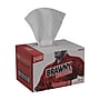 Brawny Professional D400 Durable Fibers Cleaning Wipers, 16.3" x 12.5", White, 152 Wipers/Box (20080/03)~#|#~B2ED2350-BCB5-4576-B420394F8A40D79D_sc7