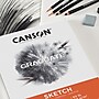 Canson Graduate 9" x 12" Sketch Pad, 40 Sheets/Book, 3/Bundle (MCX525008002-3)~#|#~B2F2276F-D90D-444A-A613A89C9292FB45_sc7