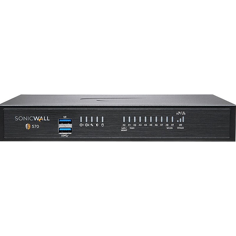 Sonicwall TZ570 Next-Generation Firewall, Desktop (02-SSC-5686) image 1