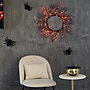 Nearly Natural 23" Pre-Lit Halloween Black Fall Wreath with 60 Orange and Purple LED Lights (W1372)~#|#~B2FB9645-559B-4F3C-B844FBEEC7DFBC74_sc7