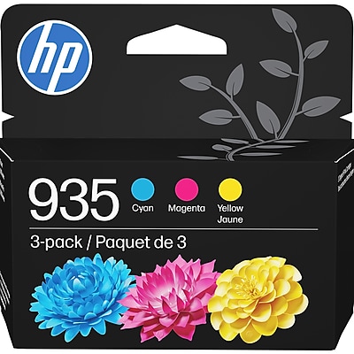 HP 935 Cyan/Magenta/Yellow Standard Yield Ink Cartridge, 3/Pack (N9H65FN#140) Sansujyuku sansujyuku.com