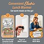 Bentgo Heat Electric Insulated Lunch Bag, White Marble (BGHEATBG-WM)~#|#~B307EF61-A11E-42E7-857D29FBD3C0F4A1_sc7