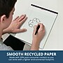Roaring Spring Paper Products Enviroshades Notepad, 8.5" x 11.75", Wide Ruled, Assorted Colors, 50 Sheets/Pad, 6 Pads/Pack~#|#~B30B5360-EF50-48B4-938A3752C6267B7B_sc7