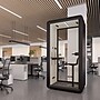FlexiSpot NeoPod Modular Series 1-Person Privacy Booth with Switchable Privacy Glass, Black (P1FC-3B-Pro)~#|#~B30DF3CE-290F-480F-85FFACC6E37BBEBE_sc7