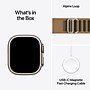 Apple Watch Ultra 4 GPS + Cellular Smartwatch, 49mm, Natural Titanium Case with Desert Alpine Loop, Medium (MJAF4LS/A)~#|#~B311C0D4-2518-4A56-988F3D81B1E9B296_sc7