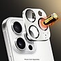 SaharaCase Ultra-Strong Camera Lens Protector for Apple iPhone 16 Pro and 16 Pro Max, White Titanium, 2/Pack (ZD00162)~#|#~B31282A3-1A96-422D-BEAE1CE287CB0674_sc7
