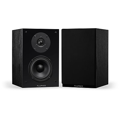 Fluance Elite High Definition SX6-BK 2-Way Bookshelf Speakers