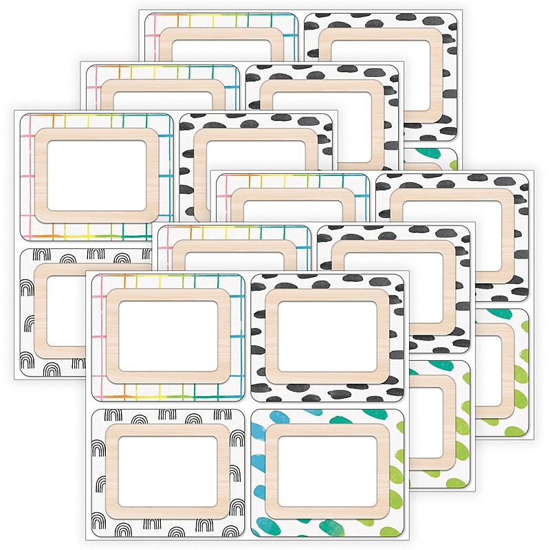 Happily Ever Elementary Creatively Inspired School Name Tags, 3" x 2-1/2", 40/Pack, 6 Packs/Bundle (CD-150090-6) image 1