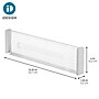 iDesign Plastic Adjustable Deep Drawer Dividers, Clear, 2/Set (62330)~#|#~B3150881-5AE2-414C-906D67A8C762B7ED_sc7