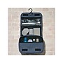 Brookstone 8.66" Fabric Toiletry Bag, Blue (BNKM0001)~#|#~B3150C29-8BCE-432F-AC84B8F64347CB78_sc7