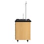 Diversified Woodcrafts Oak Wood ADA Compatible Mobile Lab Station (4352K)~#|#~B3164CF5-5F0F-411D-B6AA7359C9E31CF9_sc7