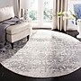 Safavieh Madison Collection 10' Round Indoor Area Rug, Machine Made, Silver/Ivory (MAD603G-10R)~#|#~B31A9EDF-A53D-4CC8-BAB383445034ED54_sc7