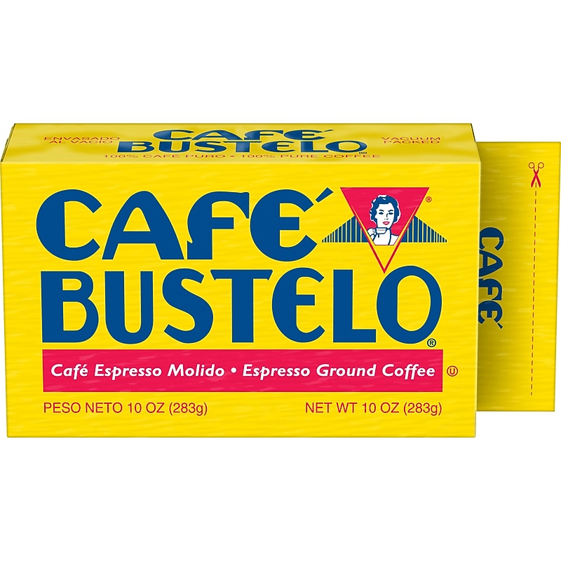 Café Bustelo Espresso Ground Coffee, Dark Roast, 10 oz., Each (BUS1720) image 1