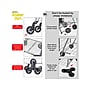Dbest Stair Climber Cruiser Steel Mobile Folding Utility Cart with Front Swivel Wheels, Silver (01-897)~#|#~B31FF532-C9BF-4F69-B7745C9E60B896EE_sc7