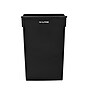Alpine Industries Polypropylene Trash Can and Dolly, 23 Gallon, Black (ALP477-BLK-PKD)~#|#~B3201ACB-3AF6-4BC5-AB41ED0433436E62_sc7