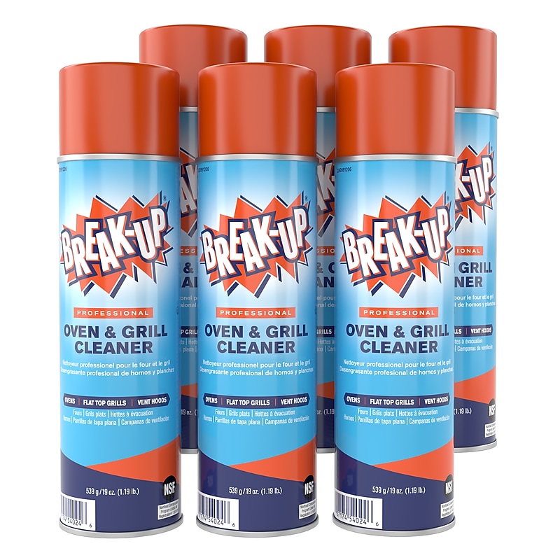 Break-Up Professional Kitchen & Oven Cleaner, 19 oz., 6/Carton (CBD991206) image 1