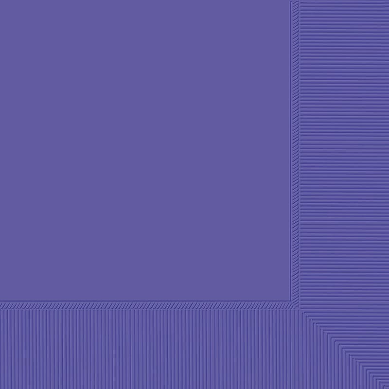 Party City Lunch Napkin, 2-Ply, Purple, 40 Napkins/Pack (AM61211-106) image 1