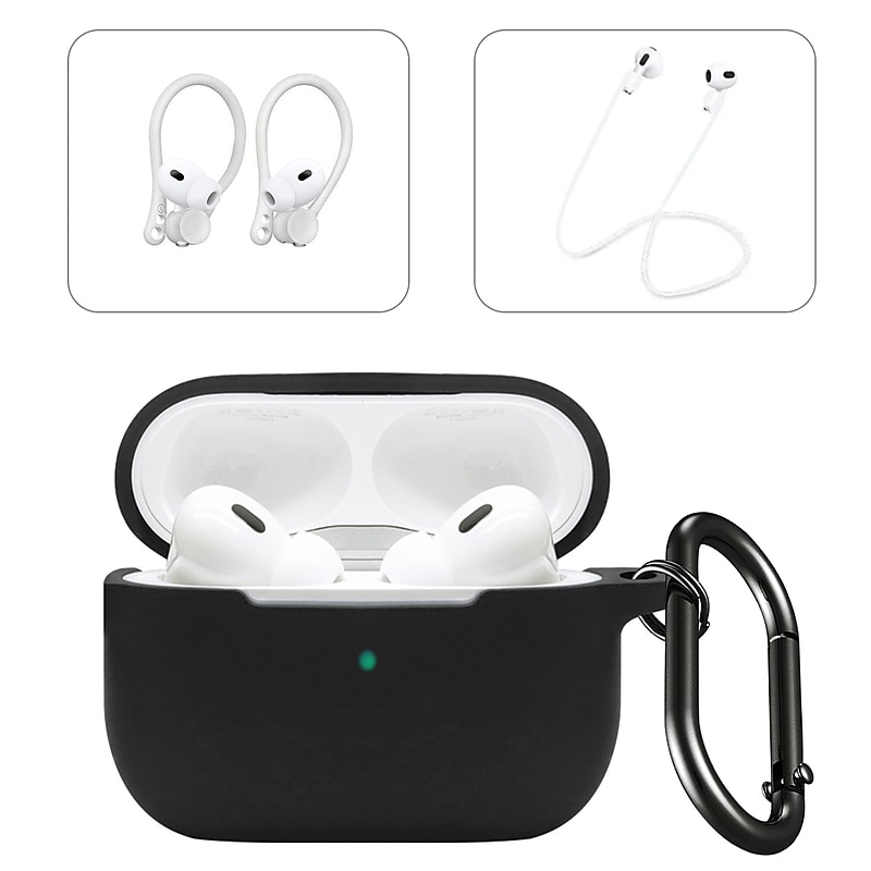SaharaCase Venture Series Silicone Case Kit for AirPods Pro 3, Anti-Shock Material, Scorpion Black (HP00208) image 1