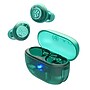 JLab Go POP Active Noise Cancelling Wireless Earbuds, Bluetooth, Transparent Teal (EBGOANCRTRATEL124)~#|#~B32E0FDC-DB47-46BE-8C057BA74AC3A140_sc7