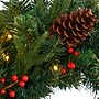 Nearly Natural 24 in. Pre-Lit Mixed Pine Wreath, Green (W1117)~#|#~B331A9FE-0B11-45A2-B479A4CAF9DB64BF_sc7