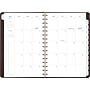 2025-2026 AT-A-GLANCE Signature 5.5" x 8.5" Academic Year Weekly & Monthly Planner, Faux Leather Cover, Brown (YP200A-09-26)~#|#~B334C37A-50B3-41E0-810434CBC135F5AC_sc7