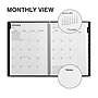 2024 Staples 8" x 11" Monthly Planner, Black (TR52184-24)~#|#~B339E514-DA9A-4F48-81AC6088E131B660_sc7