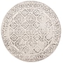 Safavieh Tulum Collection 8' Round Indoor Area Rug, Machine Made, Ivory/Grey (TUL264A-8R)~#|#~B341D56B-A33E-4C35-8BB60889312E0BEF_sc7