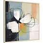 Amanti Art Floral Abstraction Serenity I by Irena Orlov Wood Framed Wall Art Print, 33"W x 33"H (A42679015770)~#|#~B3468C4A-78F3-47D6-8D457C8850822FC8_sc7