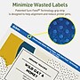 Avery Dissolvable Rectangle Multipurpose Labels, 4.75" x 7.75", Off-white, 20/Pack (94255)~#|#~B3494F5A-ACB1-4F6A-BD0F1A18235F6C4B_sc7