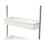 Household Essentials 6-Shelf Plastic Over-the-Door Storage Rack, 18", White (2154-1)~#|#~B351C0FF-731D-41CC-B0F9CA0E8C14060D_sc7