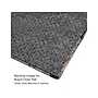 Anji Mountain Rug'd Smiljan Carpet & Hard Floor Chair Mat, 36" x 48", Black/White Polyester (AMB9022)~#|#~B35A6098-C4B0-4745-90F7AAB0D586CAC8_sc7