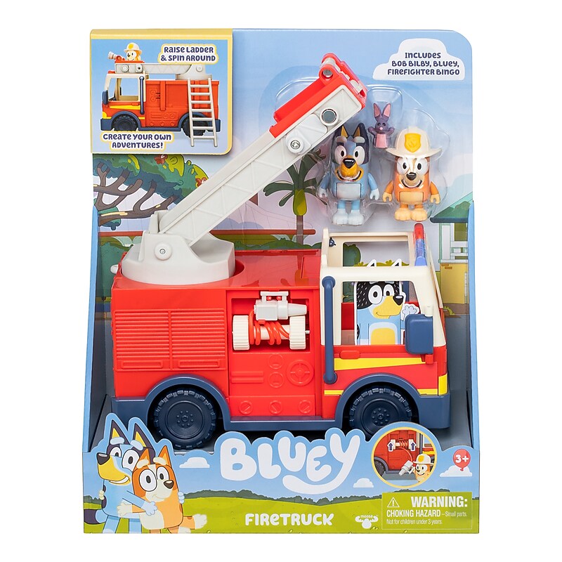 Bluey Series 10: Firetruck Vehicle (17610-4) image 1