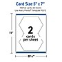 Avery Geo Integrated Cards, Glossy White, 100/Pack (19479399118)~#|#~B3649AFE-BD5C-4B25-8EF04934F3D6B8D9_sc7