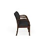 Lesro Weston 3-Seat Tandem Seating, Open House Graphite/Riftwood Walnut (WS3103.WRW-01OHGP)~#|#~B3692925-4BF2-4E11-8DF29B4BFF89B78A_sc7