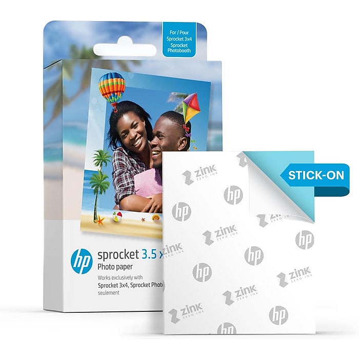 HP Sprocket 3.5 x 4.25