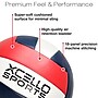Xcello Sports Volleyballs with Pump, Navy/Silver and Navy/Red, 6/Pack (XS-VB-6-ASST-2)~#|#~B36E478B-9D46-4ACA-B539A730A649C859_sc7