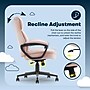 Serta Comfort Ergo Ergonomic Velvet Fabric Swivel Executive Chair, Pink (CCHR10016D)~#|#~B36E57EC-22C3-4F97-95FD53B80C1DF09C_sc7