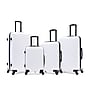 DUKAP Adly 4-Piece Hardside Spinner Luggage Set, TSA Checkpoint Friendly, White (DKADLSMLXL-WHI)~#|#~B36EE931-9389-4F8D-AA3A3E9FC83778BF_sc7