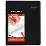 2026-2027 AT-A-GLANCE Hourly 7" x 8.75" Calendar Year Weekly Appointment Book, Faux Leather Cover, Black (70-865-05-26)~#|#~B36F0677-C294-4193-BB1048CDABF2C9B7_sc7