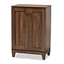 Baxton Studio Nissa Shoe Cabinet, Walnut Brown (178-11218-HiT)~#|#~B36F87F0-DE28-446C-89CAF633BE6EE0FF_sc7