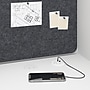 Bush Business Furniture Hustle 48"W 2 Person Back to Back Cubicle Panel Workstation, White (HUS020WH)~#|#~B36FF848-E9BF-44E9-929FB76BB3438455_sc7
