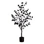 Nearly Natural Artificial Halloween Black Enkianthus Tree, 4' (T5153)~#|#~B3757AF5-27B5-432D-A3935CC4E297DB3B_sc7